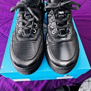 John Fluevog Turquoise Shoe Box